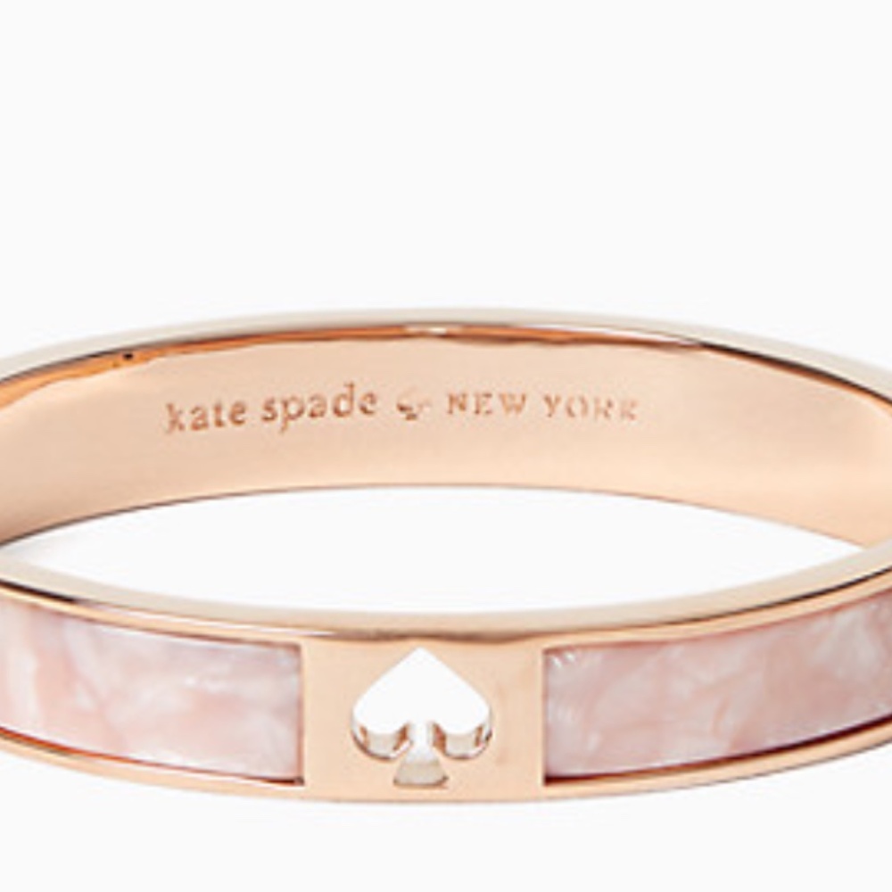 Kate Spade Hole Punch Spade Hinge Bangle